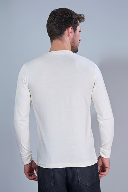 Beige Cotton IQ Full Sleeve