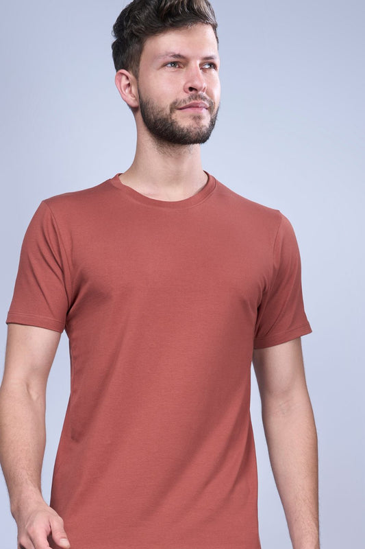 Russet - Stretch t-shirt T-SHIRT Maxzone Clothing 38/M  