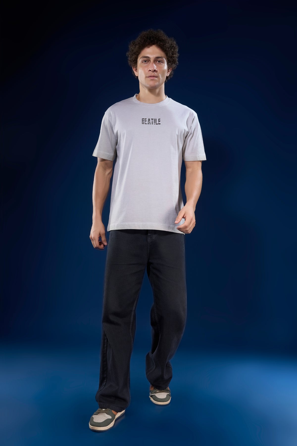 LT.Mint - Mist Fade Oversized T-shirt
