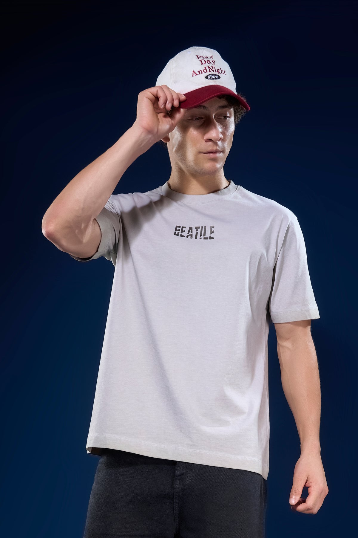 LT.Mint - Mist Fade Oversized T-shirt
