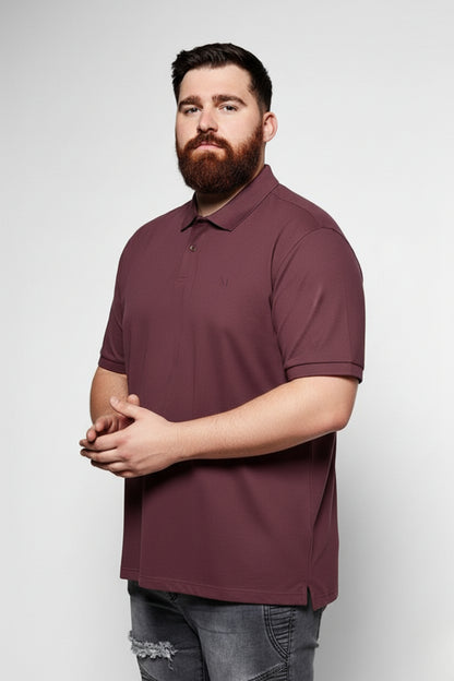 Teak - Zyric Polo Plus Size