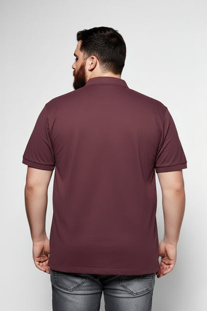 Teak - Zyric Polo Plus Size