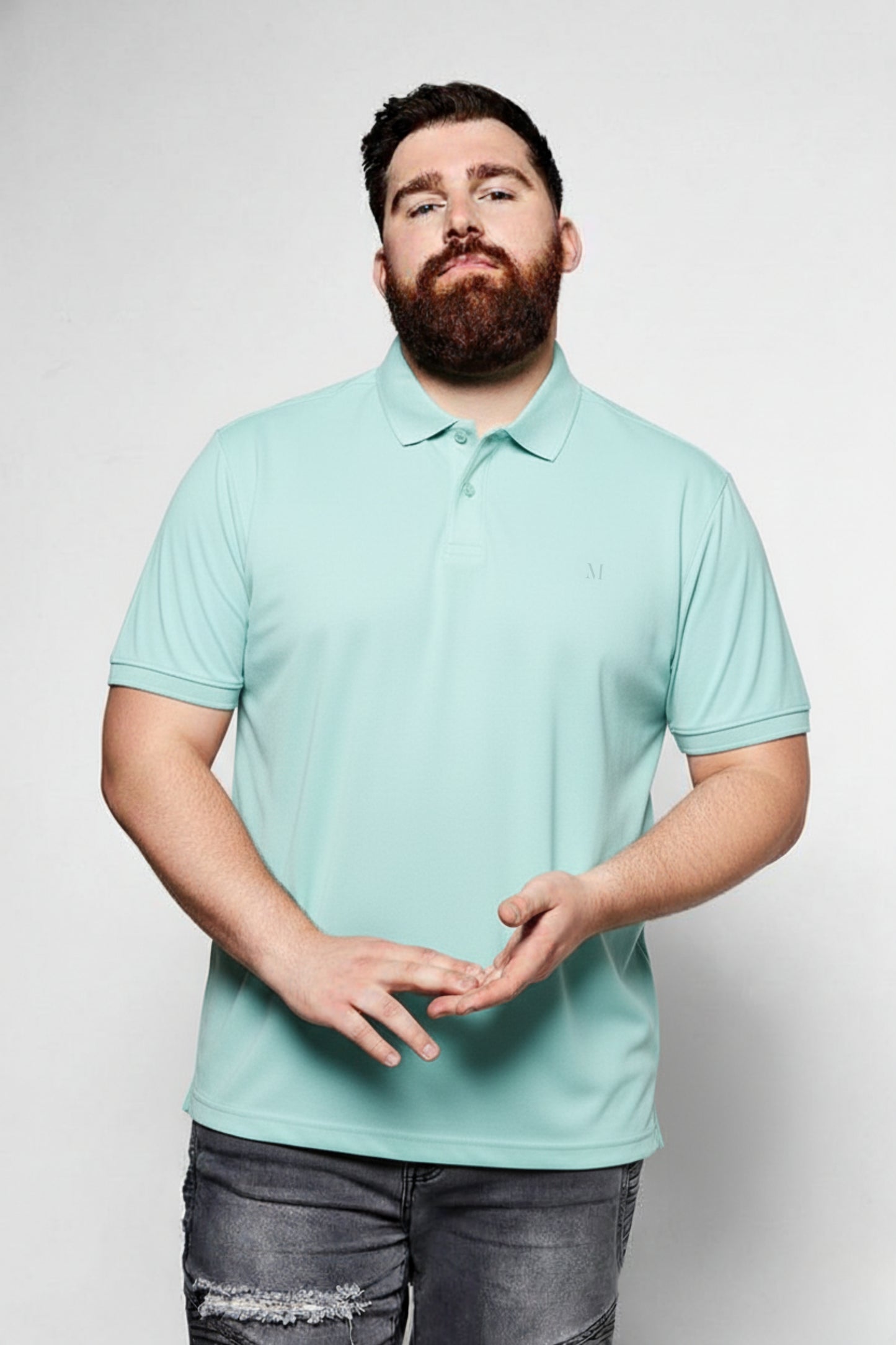 Seashell - Zyric Polo Plus Size