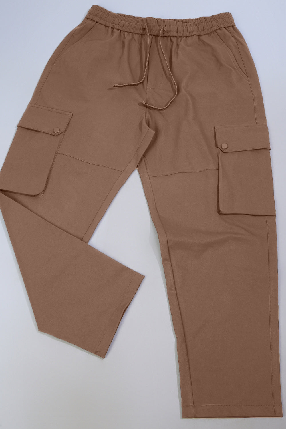 Brown Korean Cargo Cargo pants Maxzone Clothing   