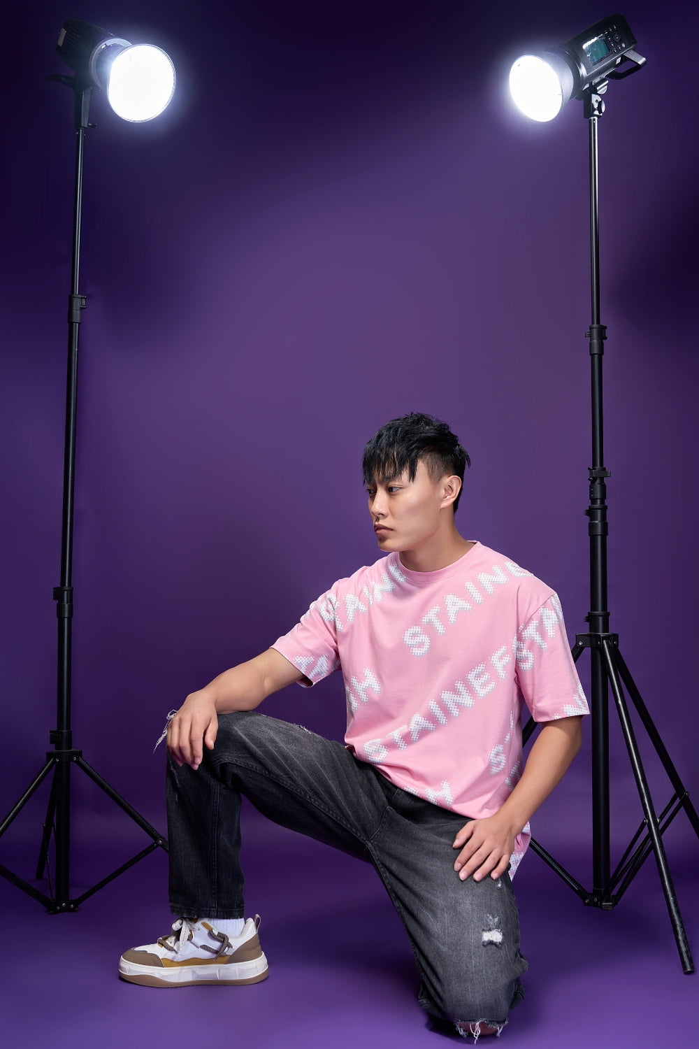 Flamingo Oversized All Over Print  Maxzone Clothing   