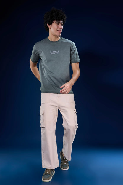 Fern Green - Mist Fade Oversized T-shirt