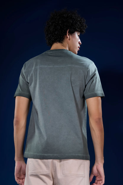 Fern Green - Mist Fade Oversized T-shirt