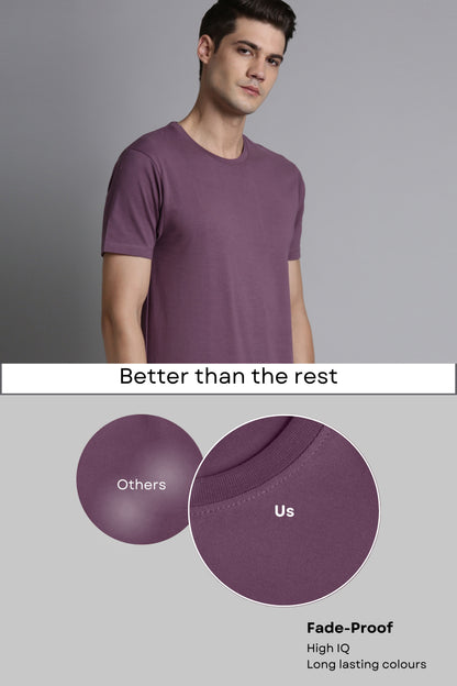 Light maroon Cotton IQ Basics