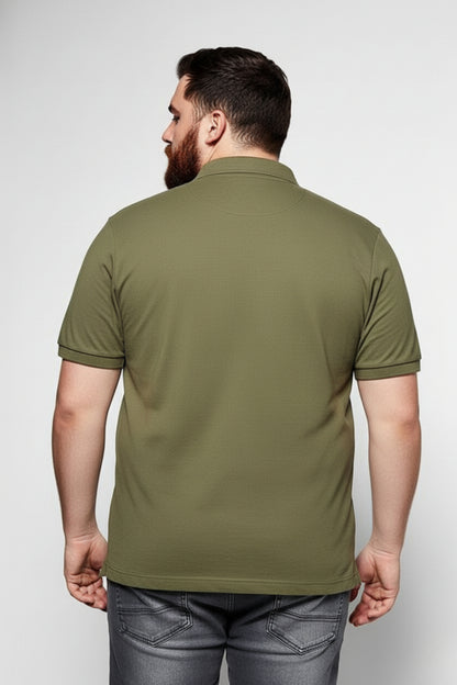 Forest - Zyric Polo Plus Size