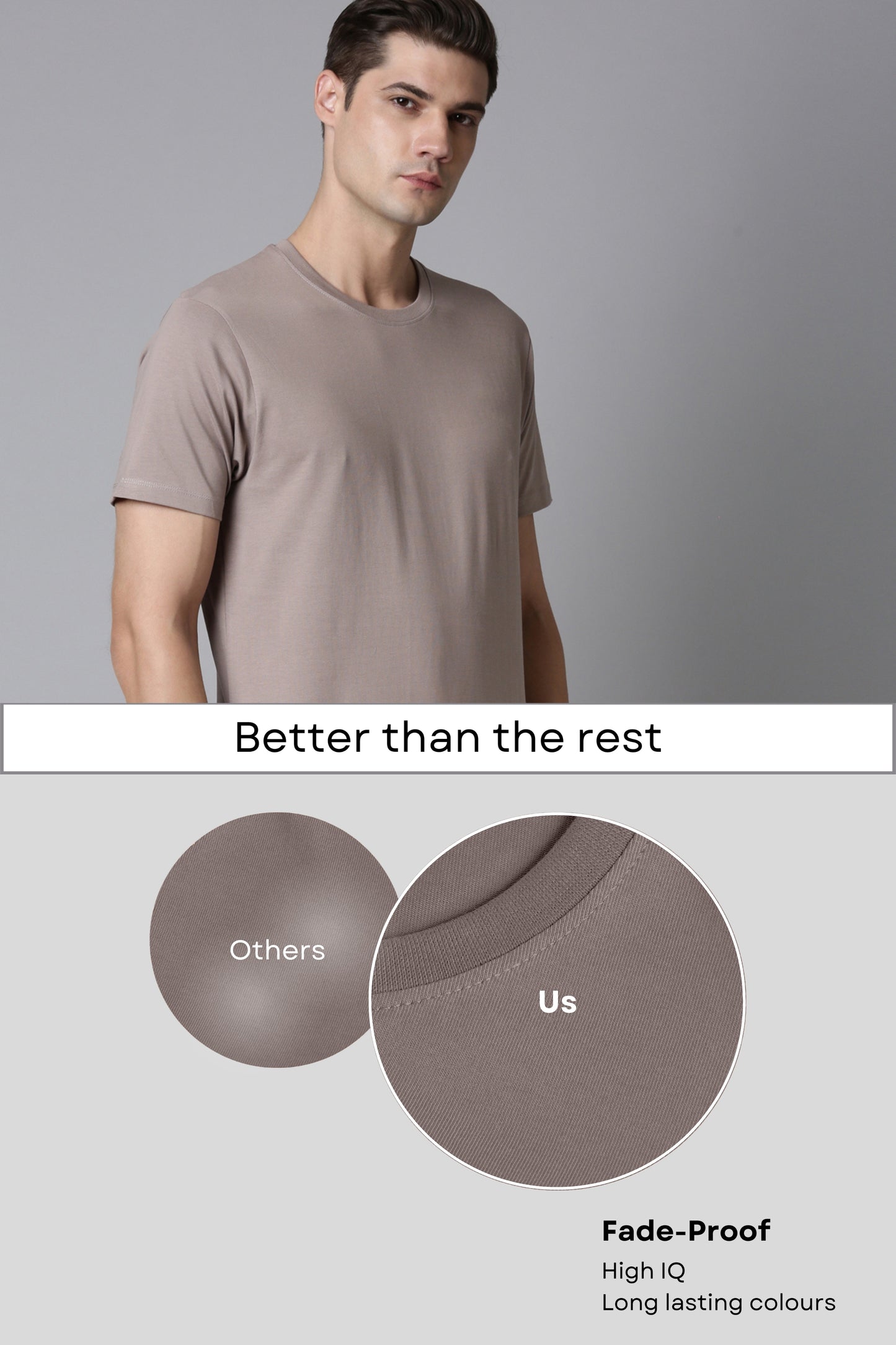 Coin grey Cotton IQ Basics