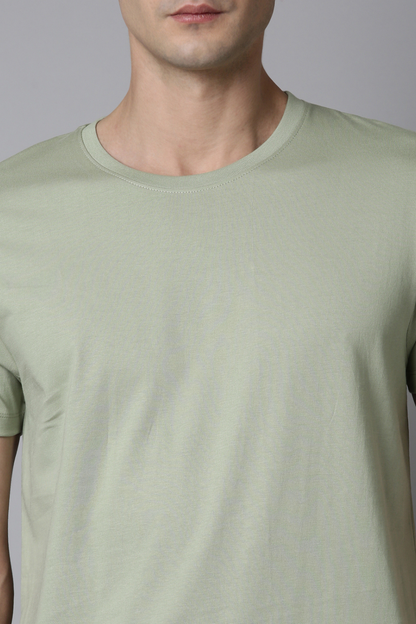 Green Cotton IQ Basics T-SHIRT Maxzone Clothing