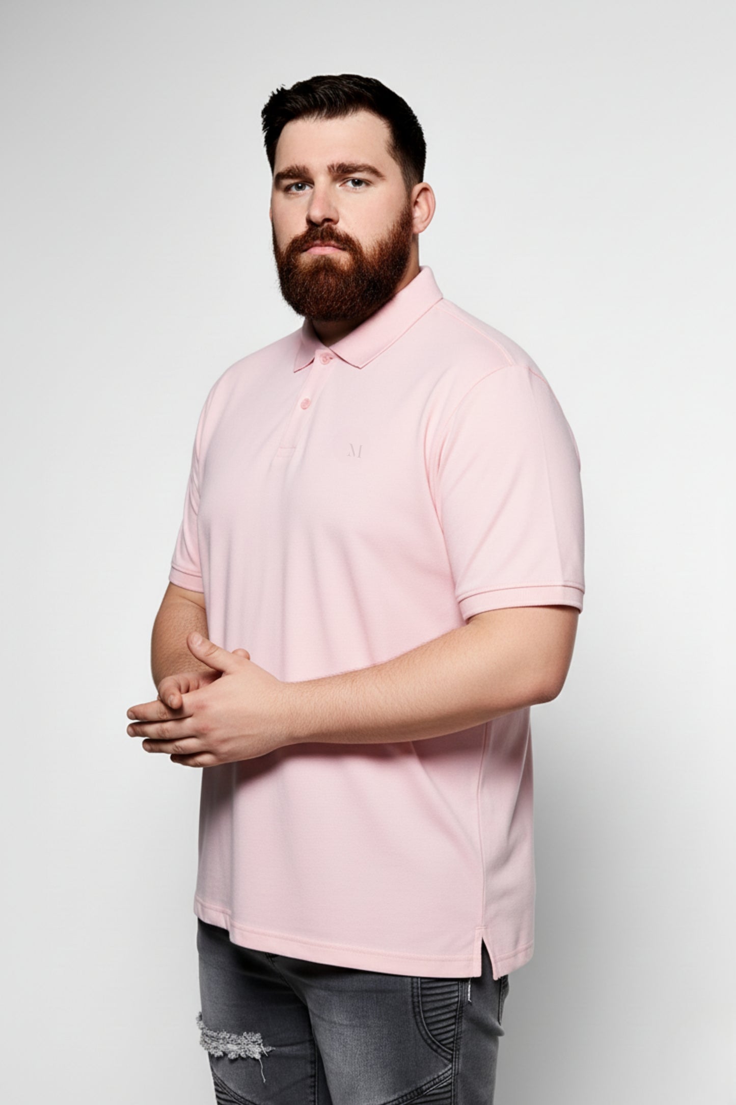 Flamingo - Zyric Polo Plus Size