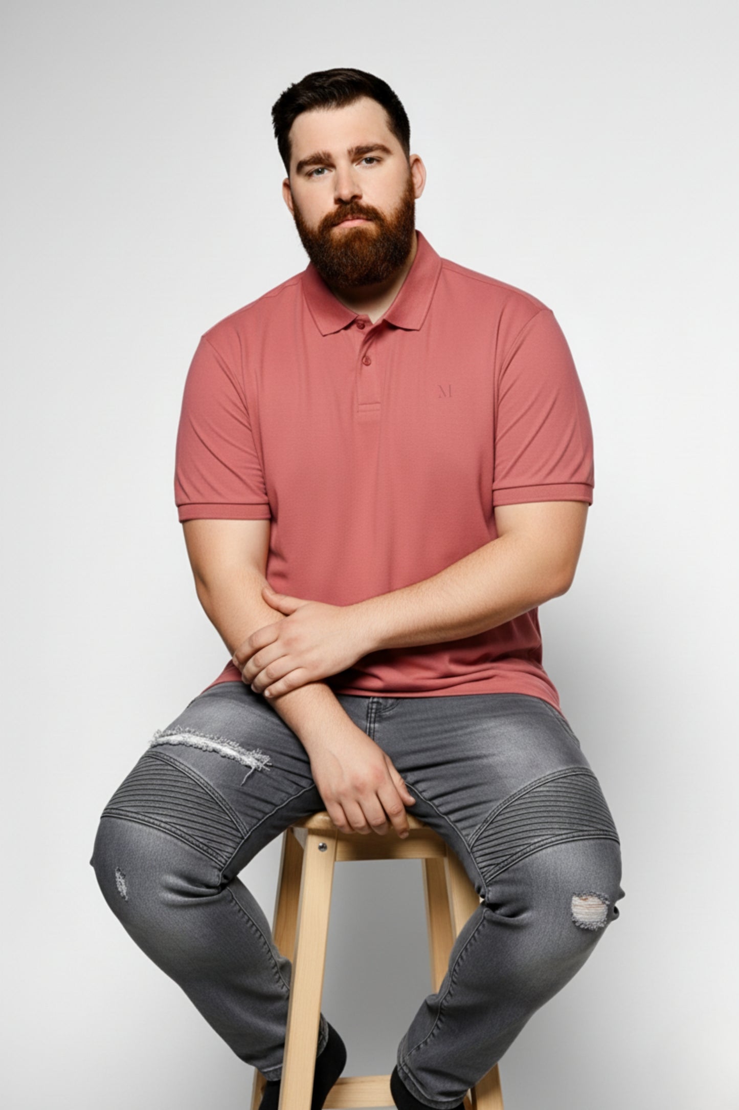Easta Rose - Zyric Polo Plus Size