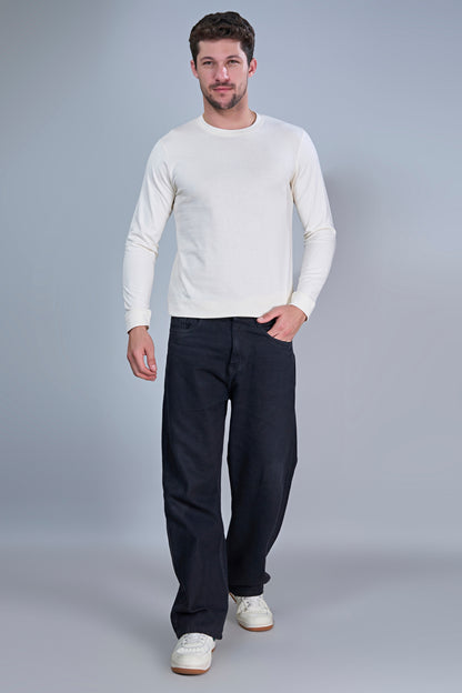 Beige Cotton IQ Full Sleeve