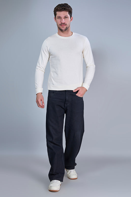 Beige Cotton IQ Full Sleeve