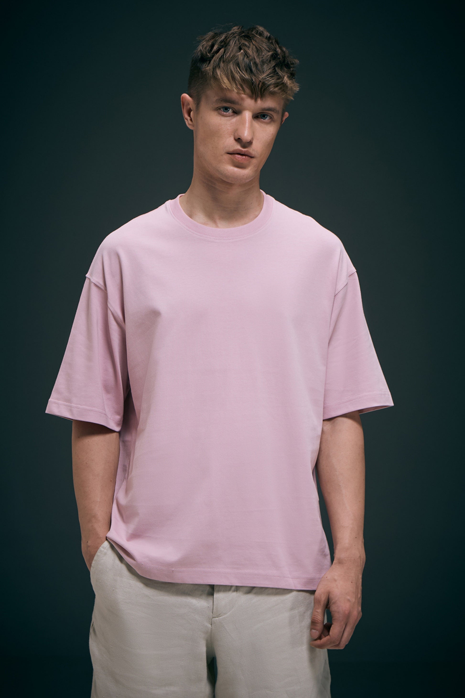 Mileenial Pink - Oversize drop Shoulder Maxzone Clothing