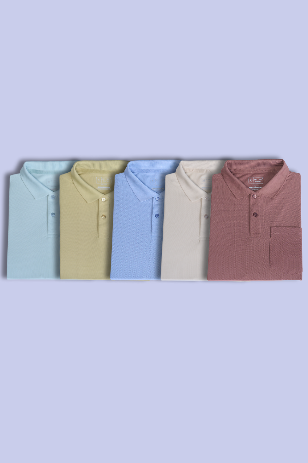 Complementory Pocket + Polo Combo T-shirts Maxzone Clothing M  