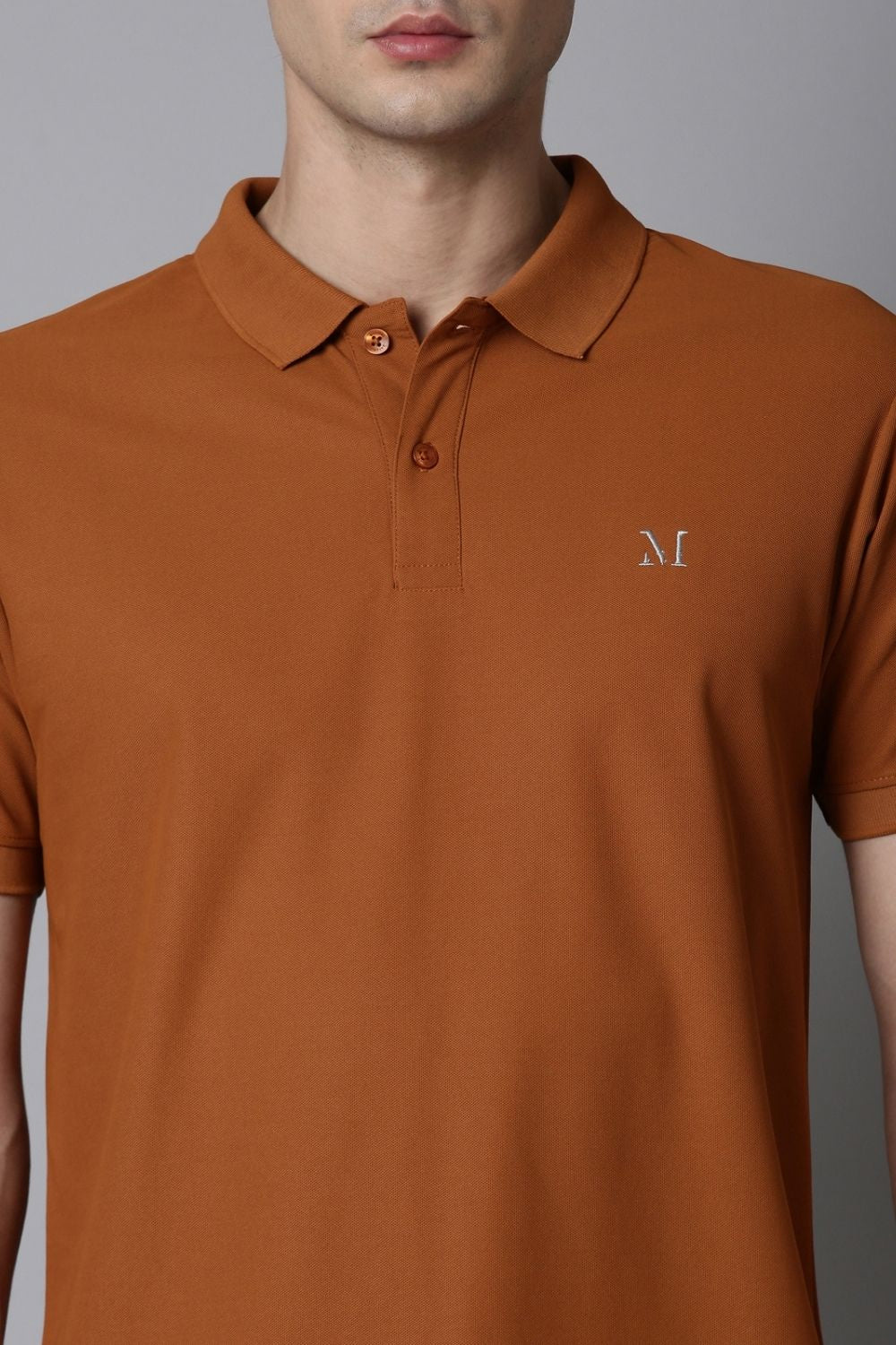 Smart tech polo - Caramel Polo T-SHIRT Maxzone Clothing   