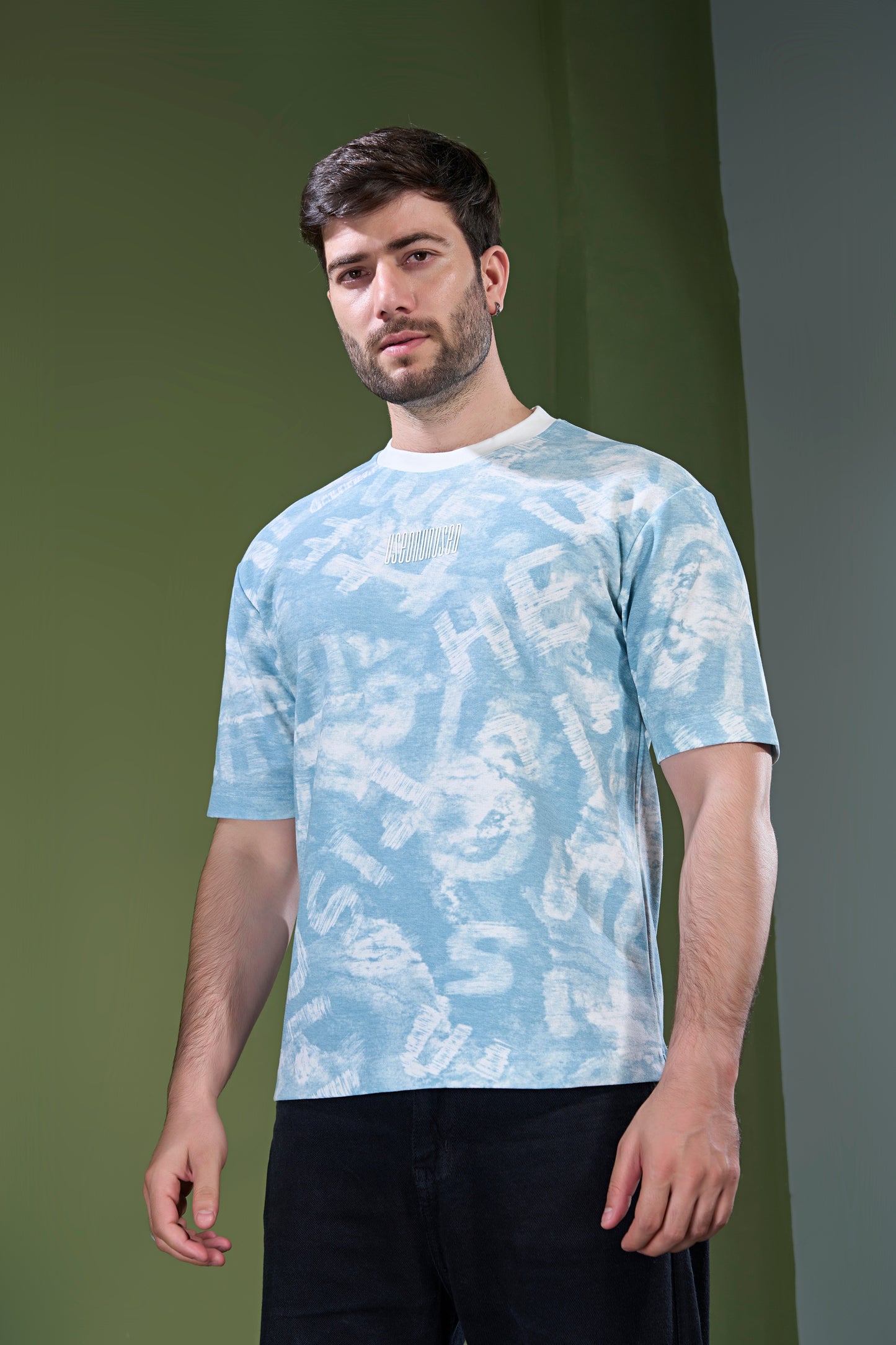 Cool Blue - Aop Core Oversize T-shirt