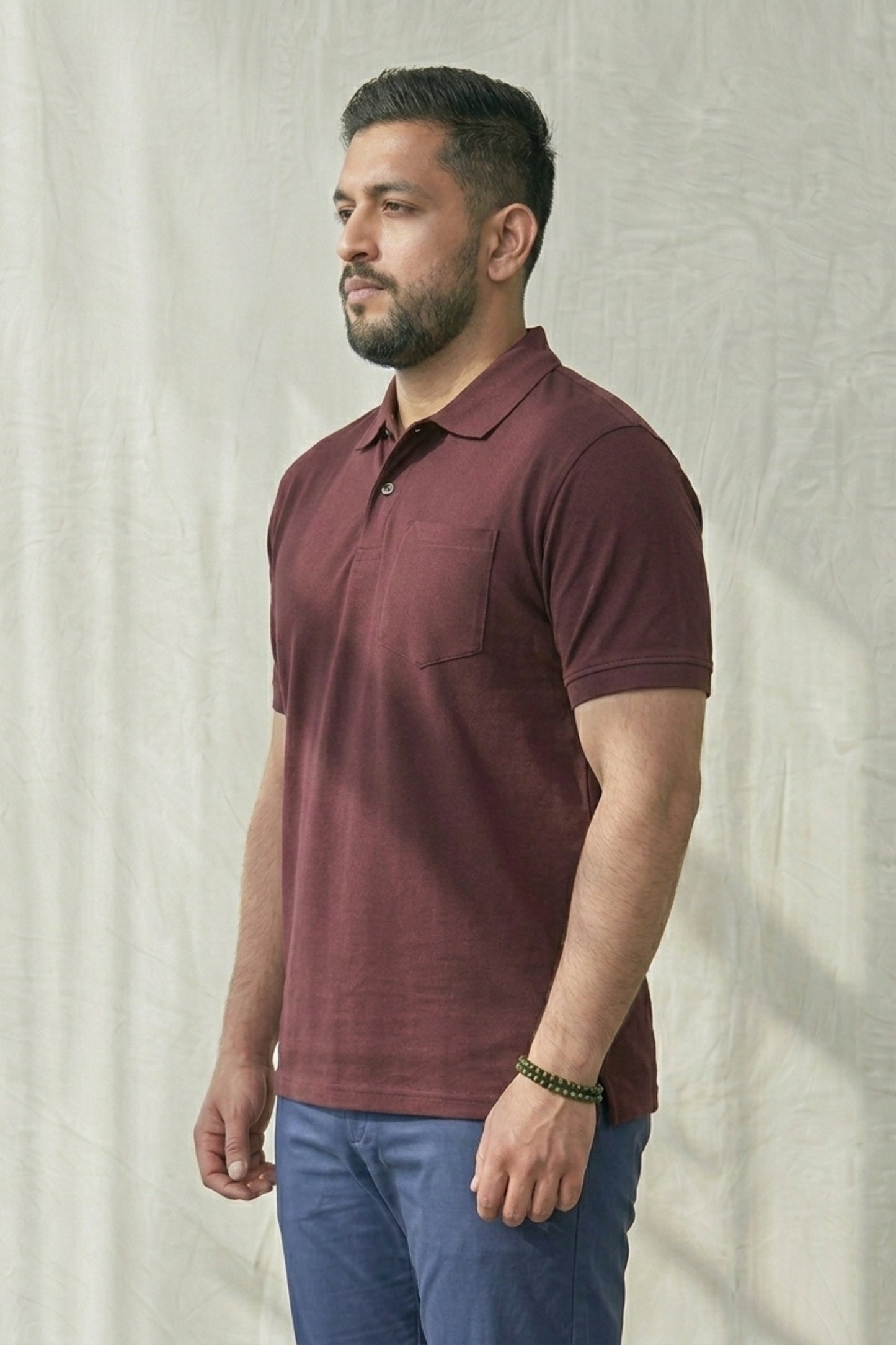 Teak - Zyric Pocket Polo Plus Size
