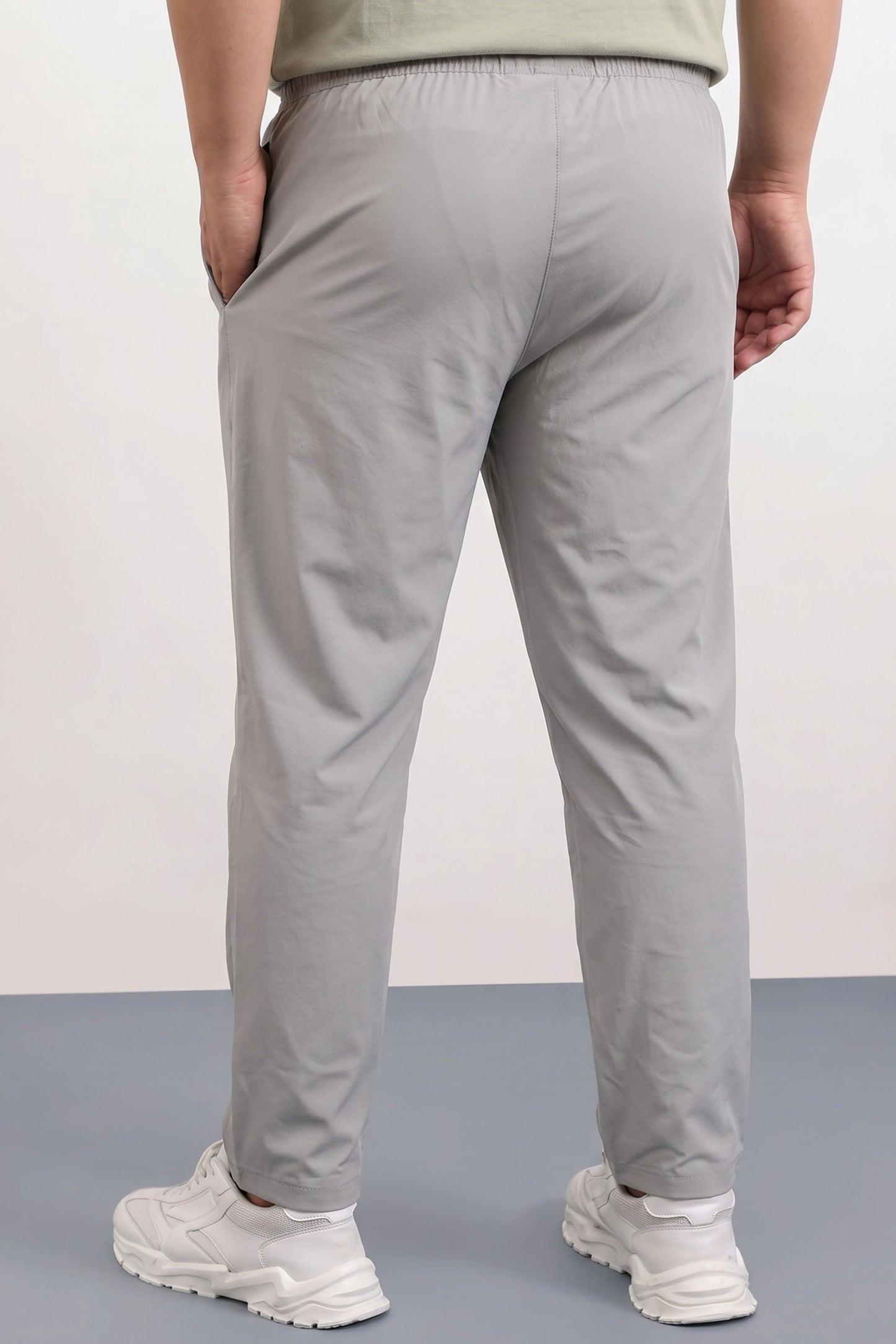 Light Grey - Motion 365 Track Pant Plus Size
