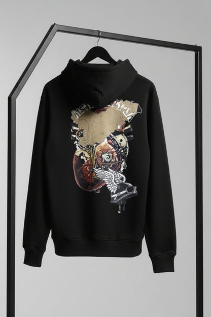 Black Attitude - Full Sleeve Hoodie