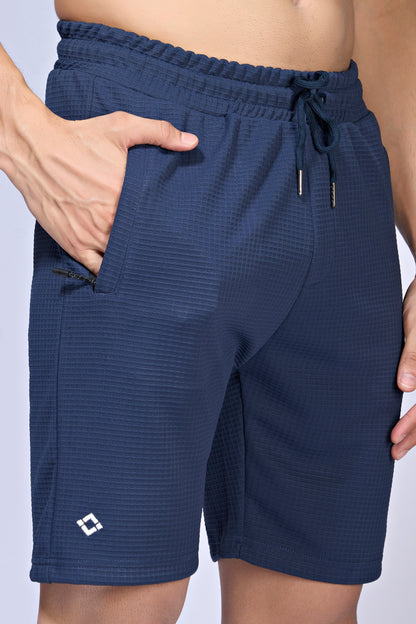 Teal Navy - Parallel Shorts