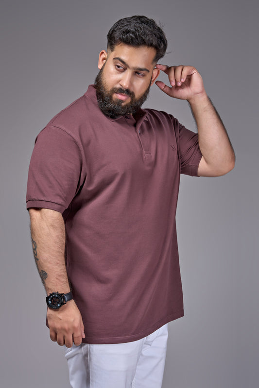 Teak - Cotton Pique Polo Plus Size