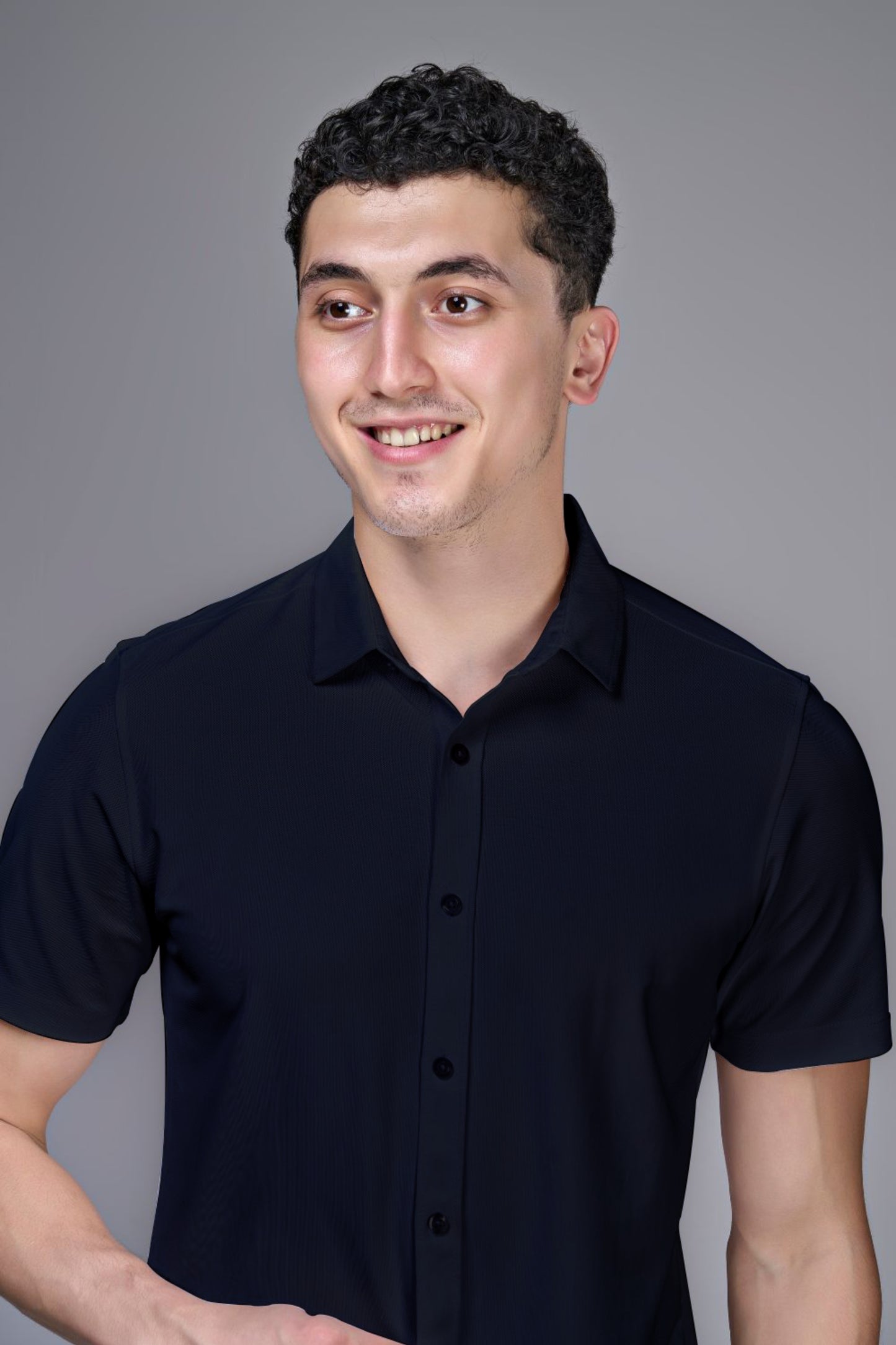 Black Smart Tech Shirt