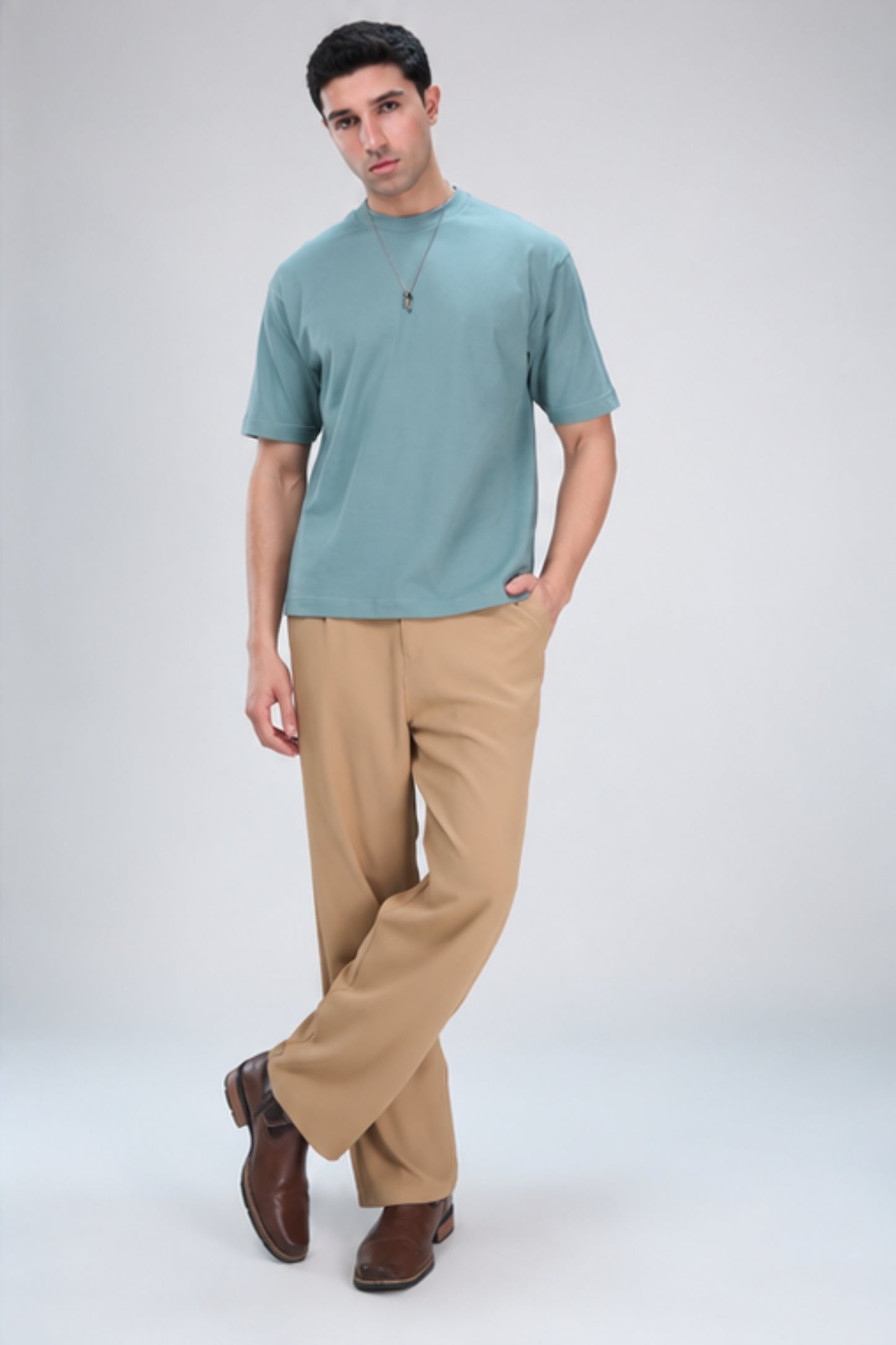 Teal Green - 24*7 Oversize T-shirt