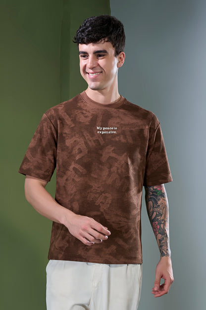Teak - Aop Core Oversize T-shirt