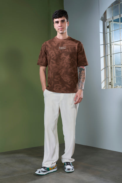 Teak - Aop Core Oversize T-shirt