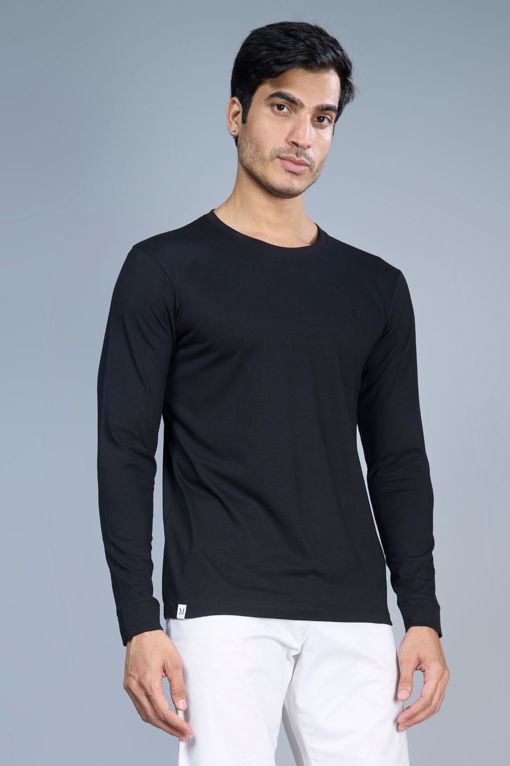 Full Sleeve Solid - Black  Maxzone Clothing S  