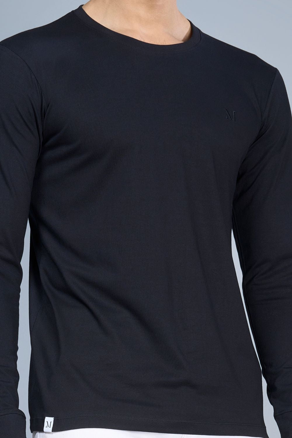 Full Sleeve Solid - Black  Maxzone Clothing   