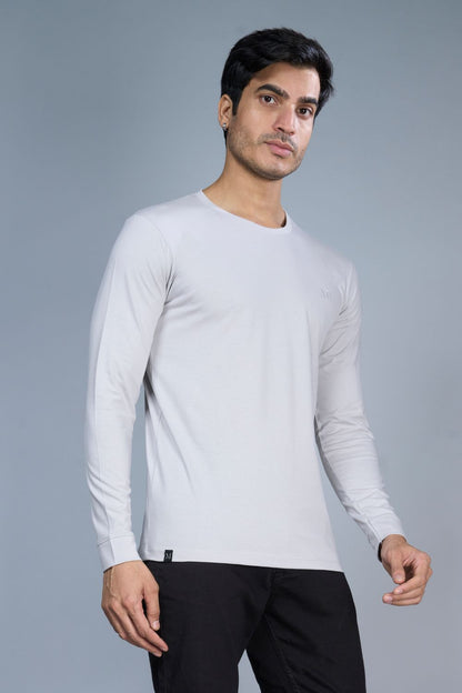 Full Sleeve Solid - Vapour blue T-shirts Maxzone Clothing   