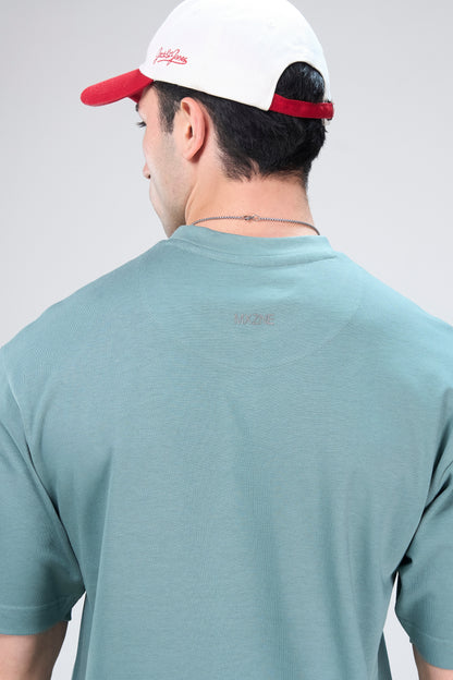 Teal Green - 24*7 Oversize T-shirt