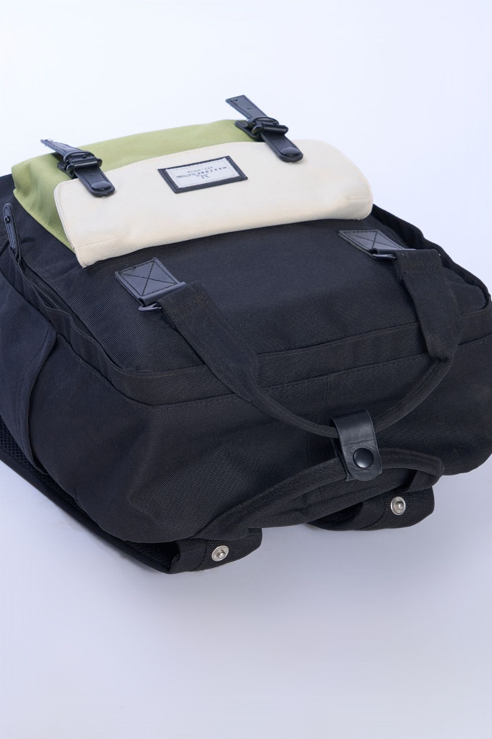 White-Green Bagpack  Maxzone Clothing   