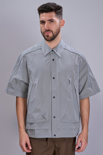 Grey - Korean Shirt