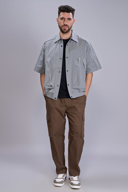 Grey - Korean Shirt