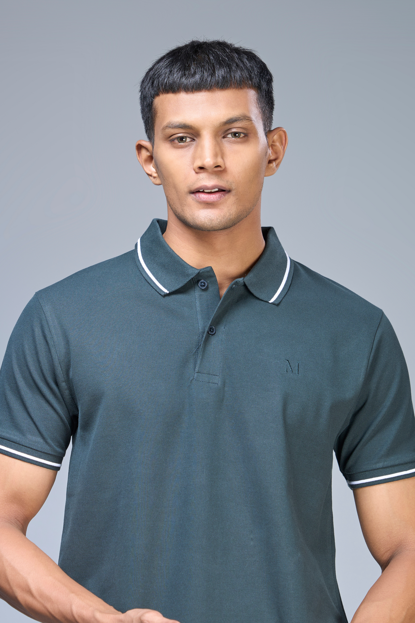 Identity Polo 2.0 - June Green Polo T-SHIRT Maxzone Clothing   