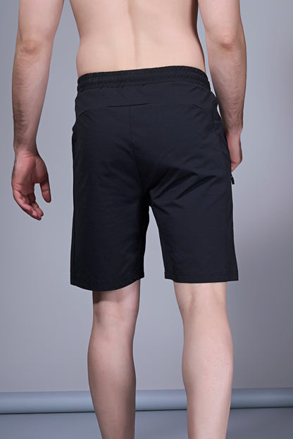 Black - 365 Shorts With Side Zip Pocket
