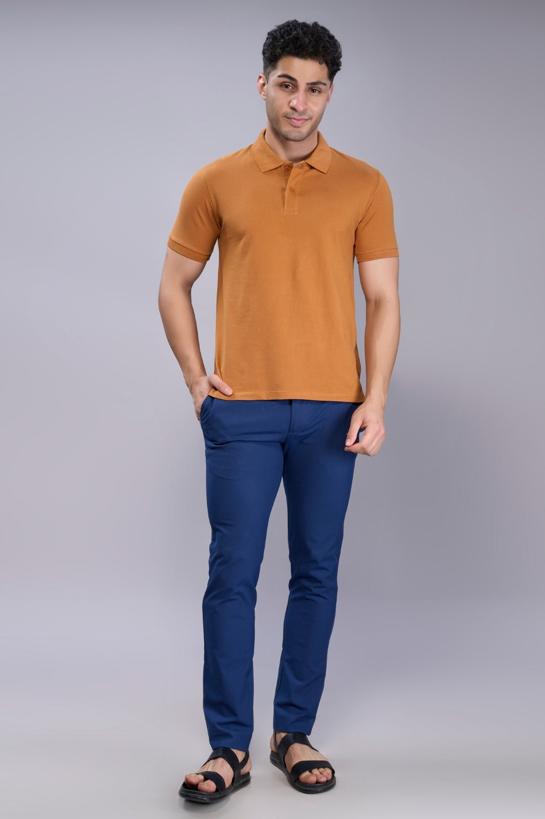 Burnt Orange - Zyric Polo