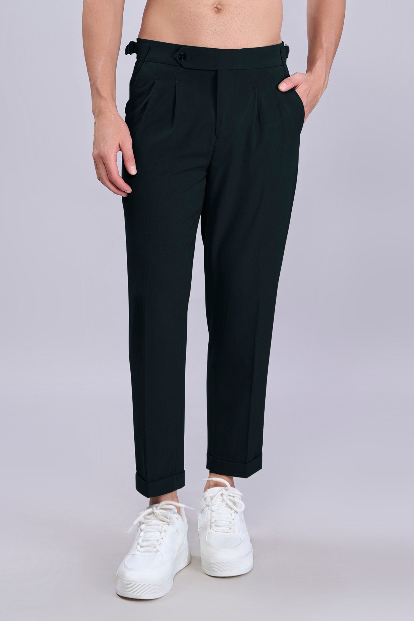 Navy Blue Old Money Pants