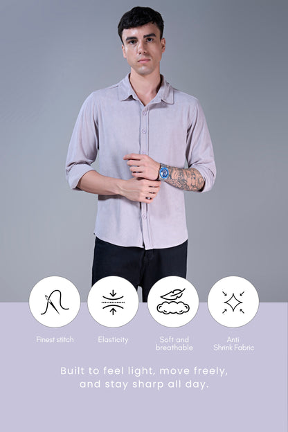 Light Pink - Corduroy Shirt