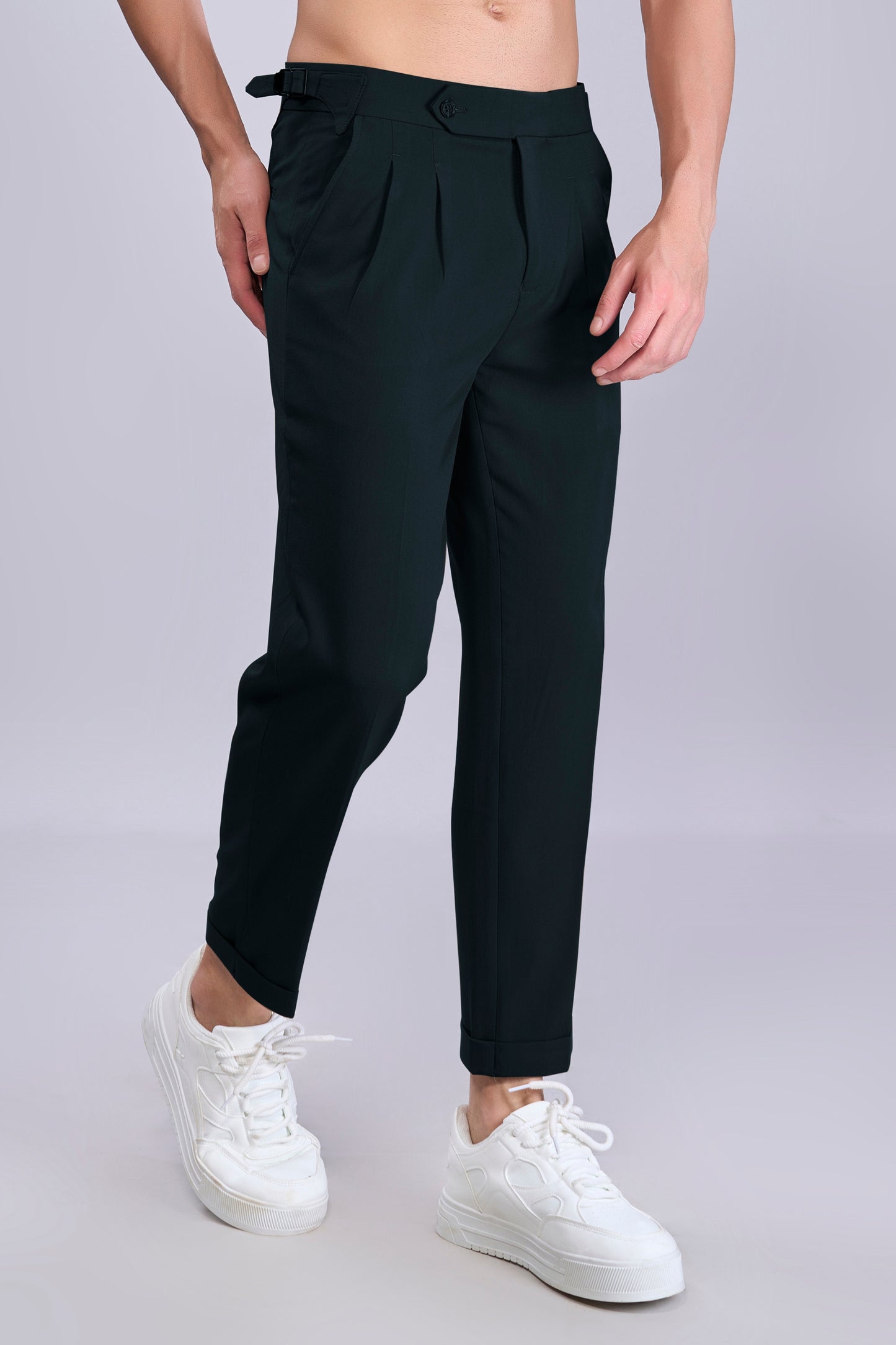Navy Blue Old Money Pants