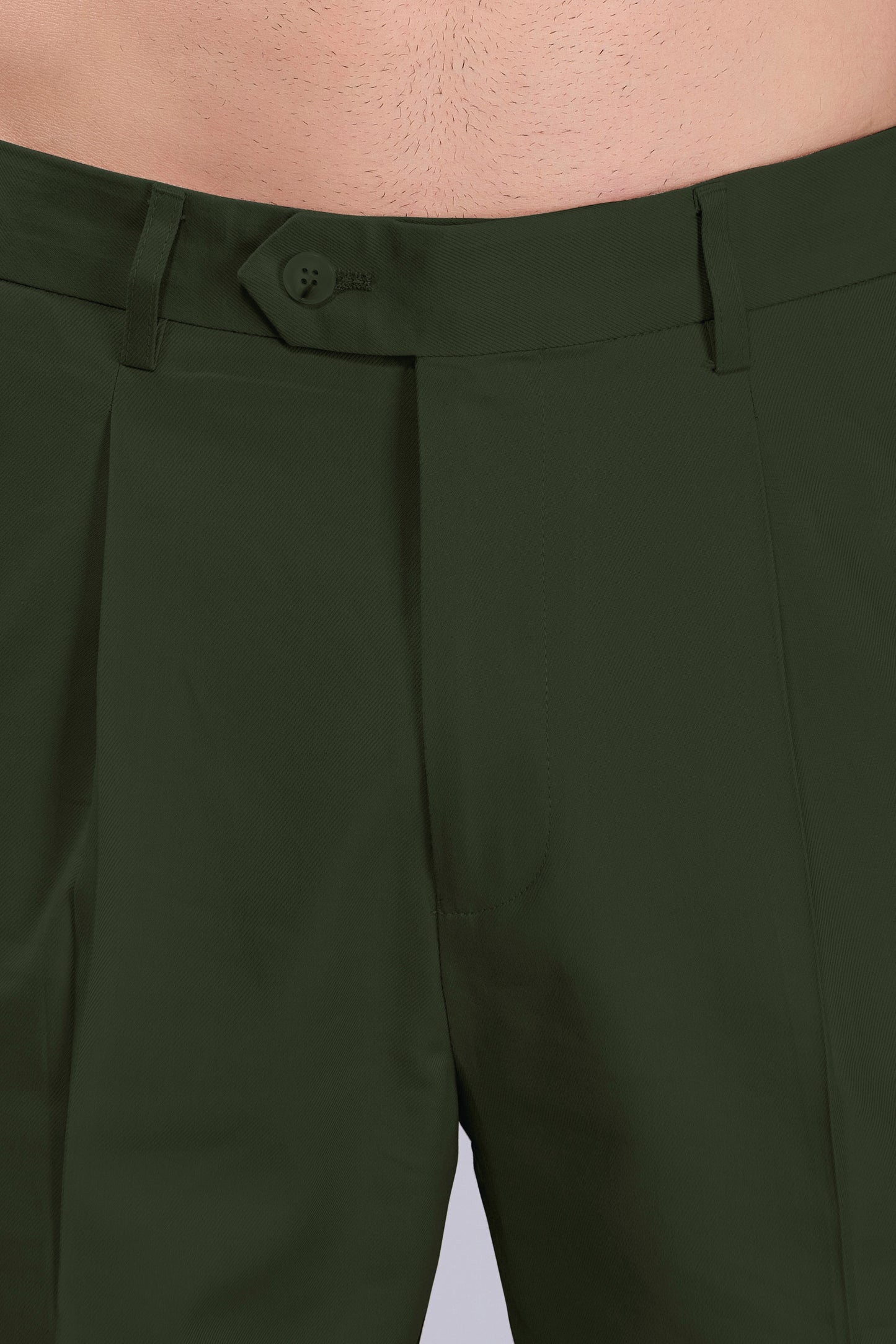 Deep Green Old Money Pants