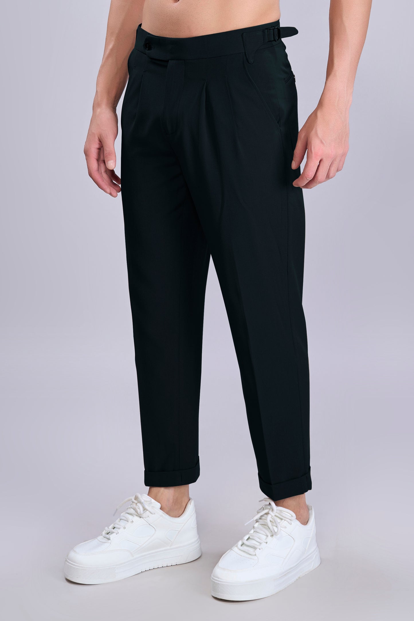 Navy Blue Old Money Pants