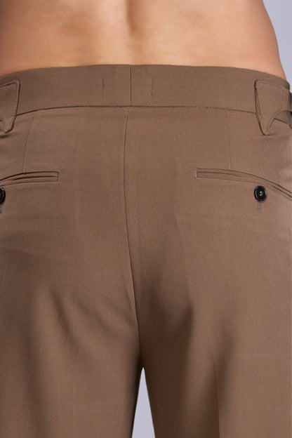 Brown Old Money Pants