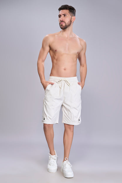 Cream - Cargo Shorts