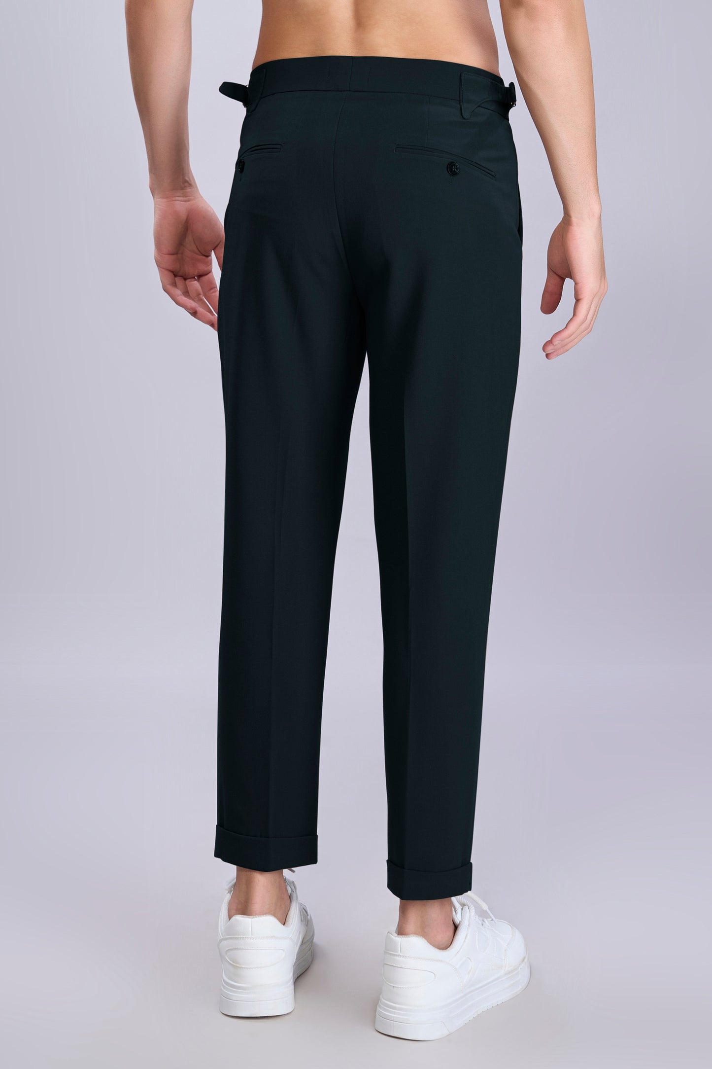 Navy Blue Old Money Pants